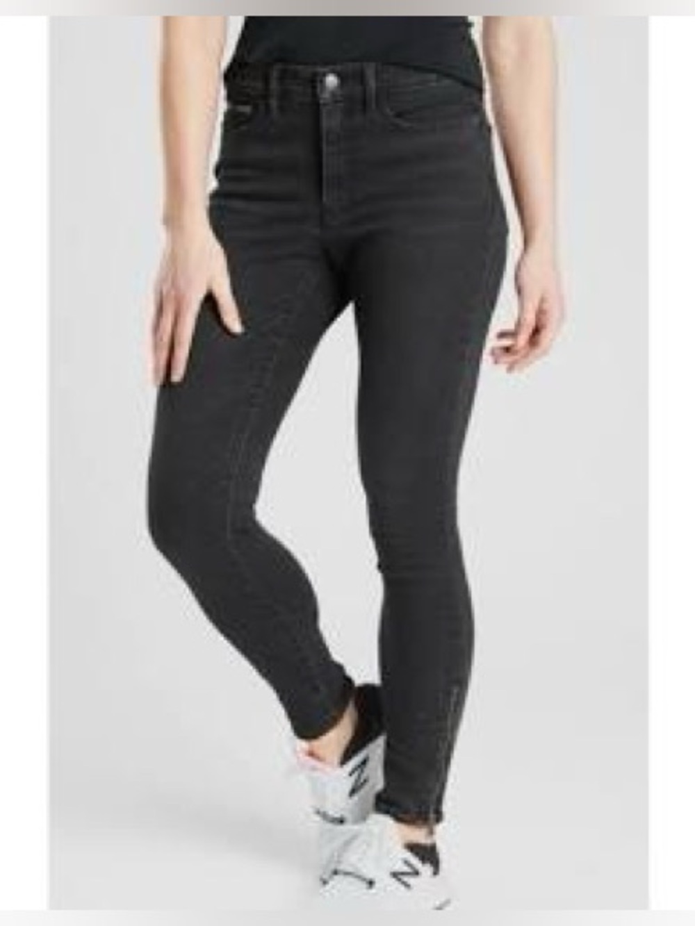 Athleta Sculptek Ultra Skinny Ankle Zip Jeans Size 0 Inseam 30”